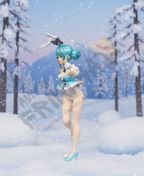 Hatsune Miku White Rabbit (Pearl Color Ver.) Bi Cute Bunnies