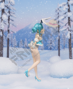 Hatsune Miku White Rabbit (Pearl Color Ver.) Bi Cute Bunnies