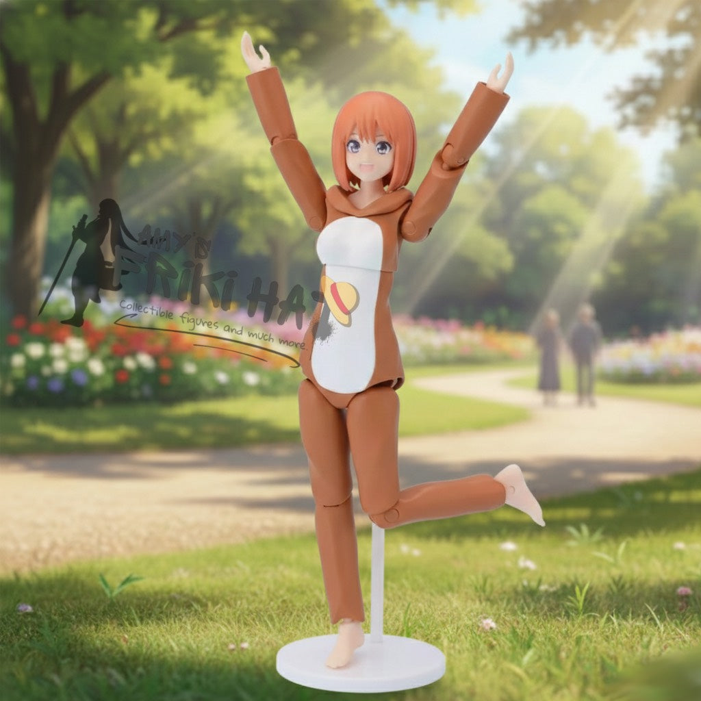 Yotsuba Nakano Articulada Go-Tobun No Hanayome Movin Good!!!