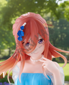 Miku Nakano Pastel Dress Go-Tōbun No Hanayome Trio Try It