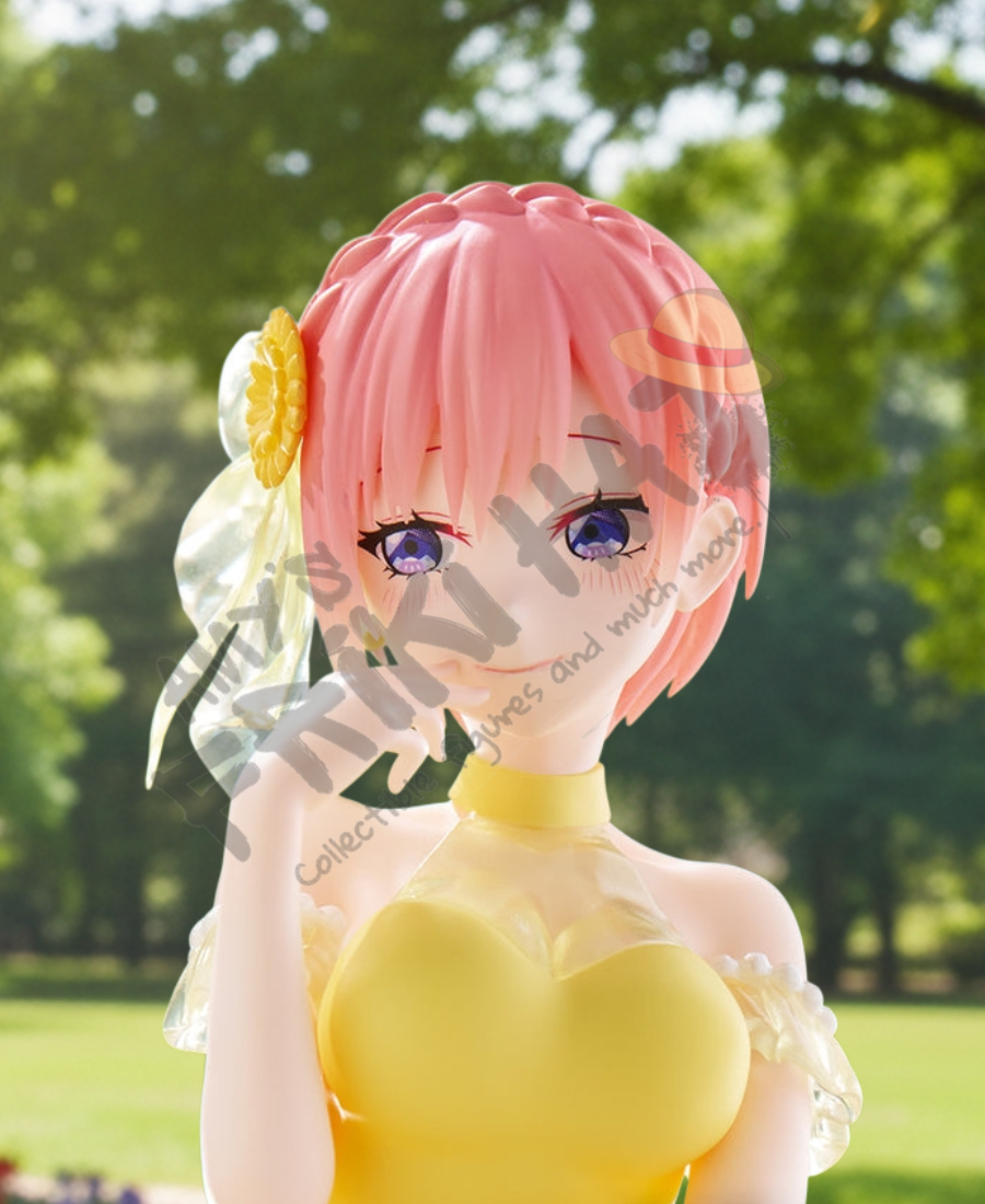 Ichika Nakano Pastel Dress Go-Tōbun No Hanayome Trio Try It