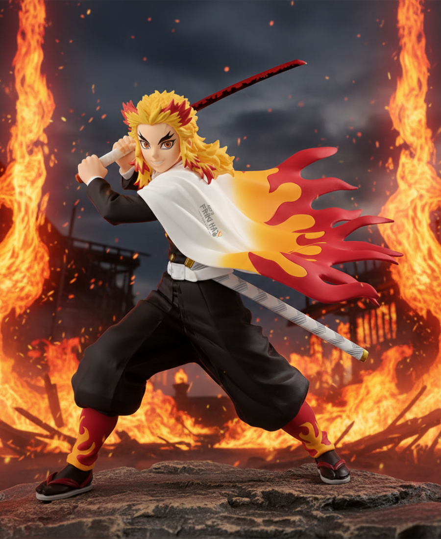 Figura Kyojuro Rengoku Kimetsu No Yaiba Vibrations Stars