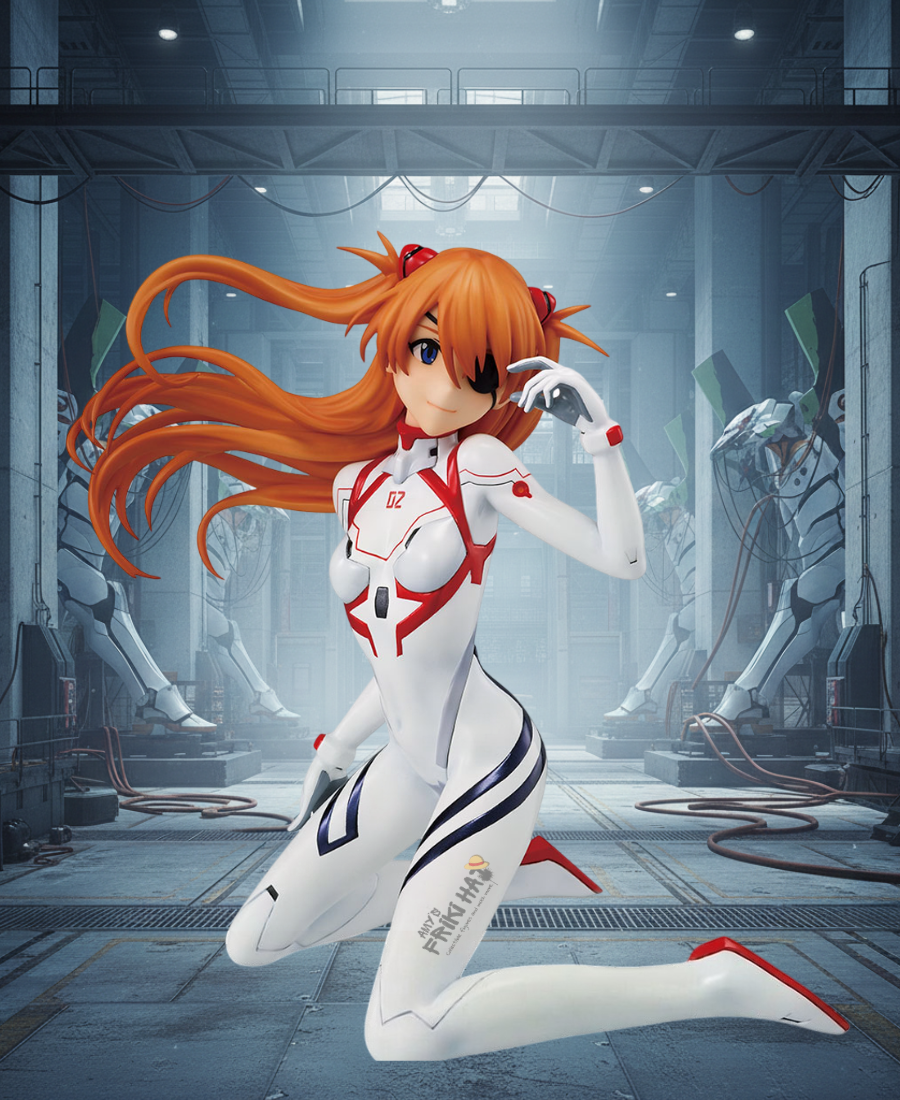 Figura Asuka Langley Shikinami Neon Genesis Evangelion Ichiban Kuji Premio B