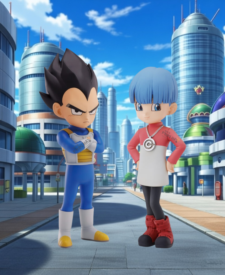 Vegeta y Bulma Dragon Ball Daima Ichiban Kuji Premio B Masterlise